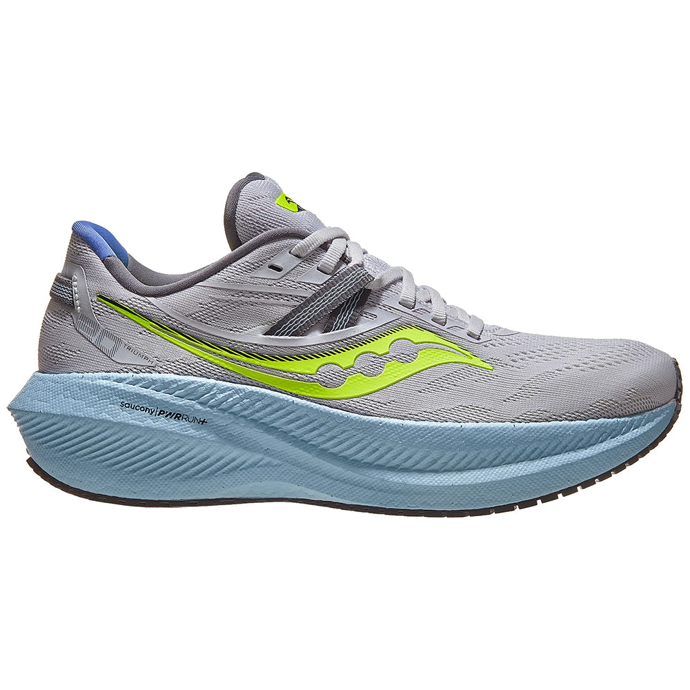 Women's Saucony Triumph 20, Fog/Vapor, 7.5 B Medium