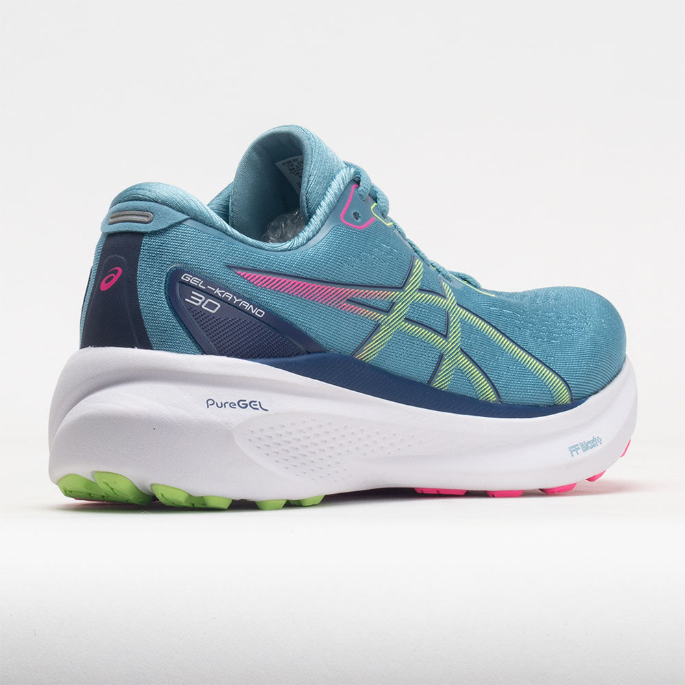 ASICS GEL-Kayano 30 Women's Gris Blue/Lime Green